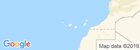 Canary Islands map